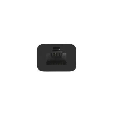 Natec - Dragonfly rozbočovač 3x USB-A HUB + RJ45, čierna