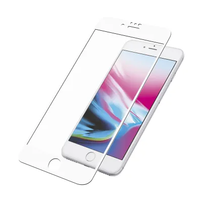 PanzerGlass - Tvrdené sklo PREMIUM pre iPhone 8/7/6S/6, biela