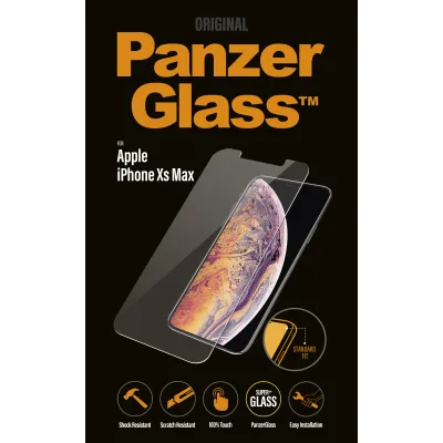 PanzerGlass - Tvrdené sklo Standard Fit pre iPhone XS Max, číra