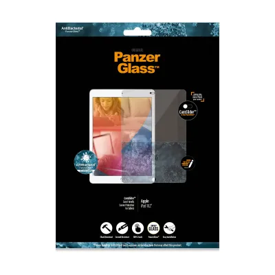 PanzerGlass - Tvrdené sklo Case Friendly CamSlider AB pre iPad 10,2", číra