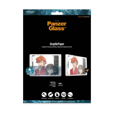 PanzerGlass - GraphicPaper Case Friendly AB pre iPad 10,2'', číra