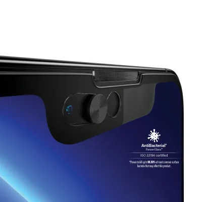 PanzerGlass - Tvrdené sklo Case Friendly CamSlider AB pre iPhone 13 Pro Max, čierna