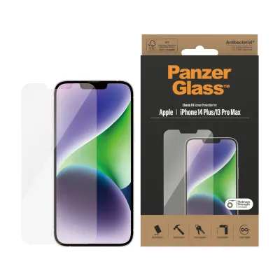 PanzerGlass - Tvrdené sklo AB pre iPhone 14 Plus/13 Pro Max, číra