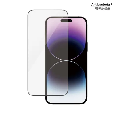 PanzerGlass - Tvrdené sklo UWF AB s aplikátorom pre iPhone 14 Pro Max, čierna