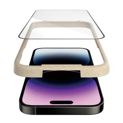 PanzerGlass - Tvrdené sklo UWF AB s aplikátorom pre iPhone 14 Pro Max, čierna