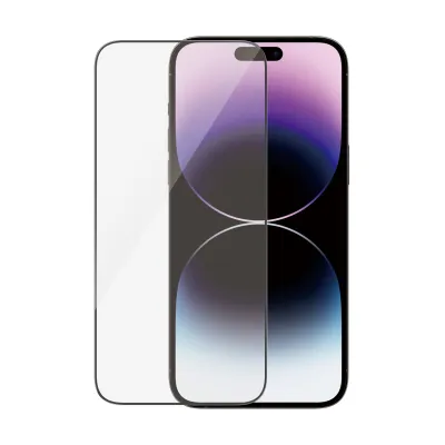 PanzerGlass - Tvrdené sklo UWF AB s aplikátorom pre iPhone 14 Pro Max, čierna