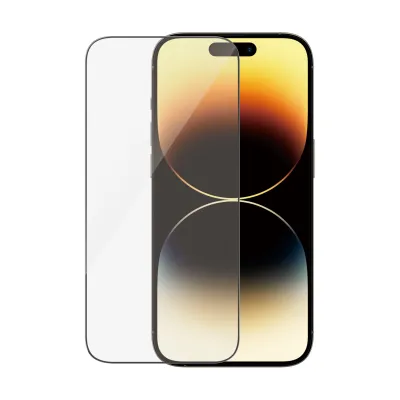 PanzerGlass - Tvrdené sklo UWF Anti-Reflective AB s aplikátorom pre iPhone 14 Pro, čierna
