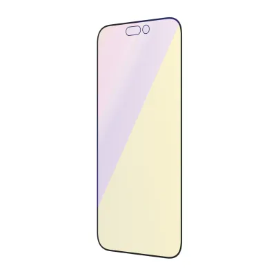 PanzerGlass - Tvrdené sklo UWF Anti-Bluelight AB s aplikátorom pre iPhone 14 Pro, čierna