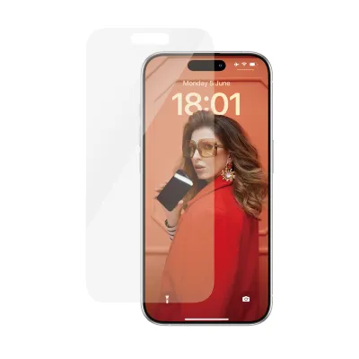 PanzerGlass - Tvrdené sklo pre iPhone 15 Pro, číra
