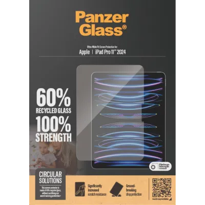 PanzerGlass - Tvrdené sklo UWF pre iPad Pro 11'', číra