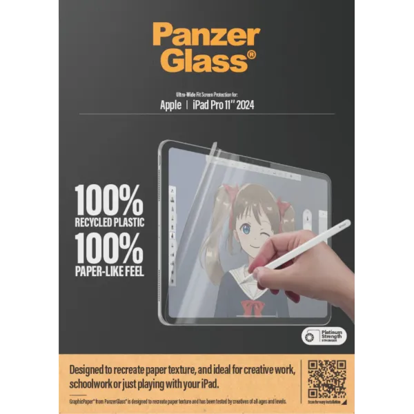 PanzerGlass - GraphicPaper UWF pre iPad Pro 11'', číra
