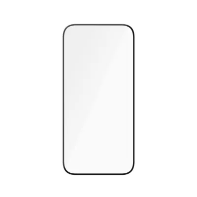 PanzerGlass - Tvrdené sklo UWF Ceramic s aplikátorom pre iPhone 15, čierna