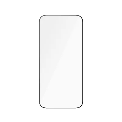 PanzerGlass - Tvrdené sklo UWF Ceramic s aplikátorom pre iPhone 15 Pro, čierna