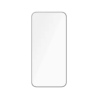 PanzerGlass - Tvrdené sklo UWF Ceramic s aplikátorom pre iPhone 15 Pro Max, čierna