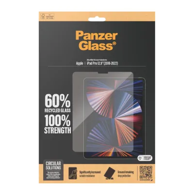 PanzerGlass - Tvrdené sklo UWF pre iPad Pro 12,9'', číra