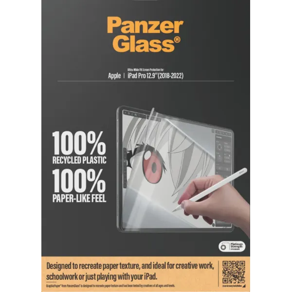 PanzerGlass - GraphicPaper UWF pre iPad Pro 12,9", číra