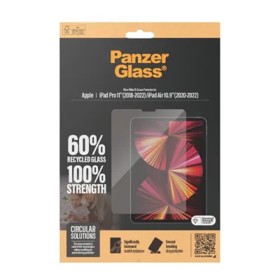 PanzerGlass - Tvrdené sklo UWF pre iPad Pro 11"/Air 10,9'', číra