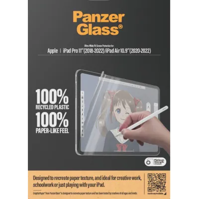 PanzerGlass - GraphicPaper UWF pre iPad Pro 11"/Air 10,9'', číra