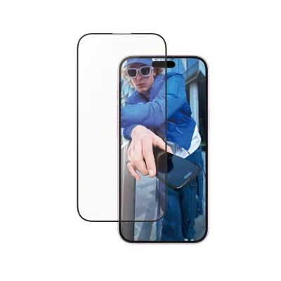 PanzerGlass - Tvrdené sklo UWF s aplikátorom pre iPhone 16 Plus/15 Plus, aluminium