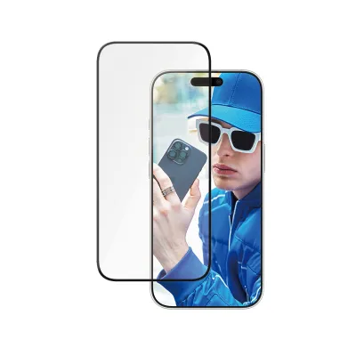 PanzerGlass - Tvrdené sklo UWF Ceramic s aplikátorom pre iPhone 16 Pro, číra