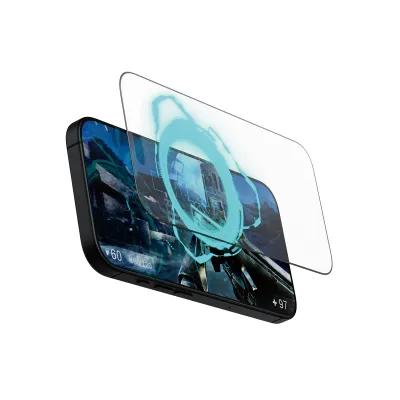 PanzerGlass - Tvrdené sklo UWF Gaming s aplikátorom pre iPhone 16 Pro, čierna