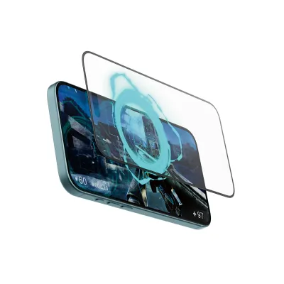 PanzerGlass - Tvrdené sklo UWF Gaming s aplikátorom pre iPhone 16 Plus/15 Plus, čierna