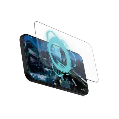 PanzerGlass - Tvrdené sklo UWF Gaming s aplikátorom pre iPhone 16 Pro Max, čierna