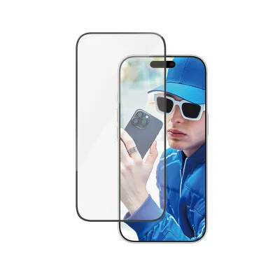 PanzerGlass - Tvrdené sklo UWF s aplikátorom pre iPhone 16 Pro, čierna