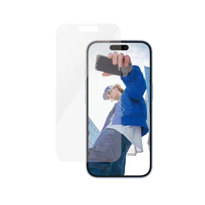 PanzerGlass - Tvrdené sklo s aplikátorom pre iPhone 16/15, číra