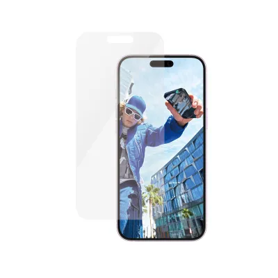 PanzerGlass - Tvrdené sklo s aplikátorom pre iPhone 16 Plus/15 Plus, číra