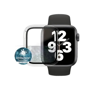 PanzerGlass - Tvrdené sklo Full Body AB pre Apple Watch SE/6/5/4 40 mm, číra