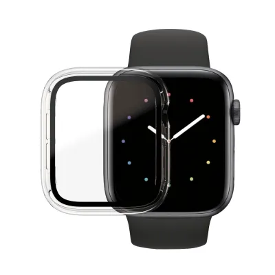 PanzerGlass - Tvrdené sklo Full Body AB pre Apple Watch SE/6/5/4 44 mm, číra