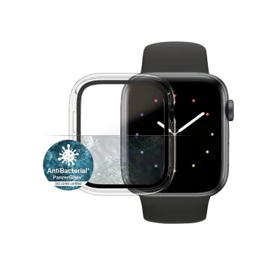 PanzerGlass - Tvrdené sklo Full Body AB pre Apple Watch SE/6/5/4 44 mm, číra