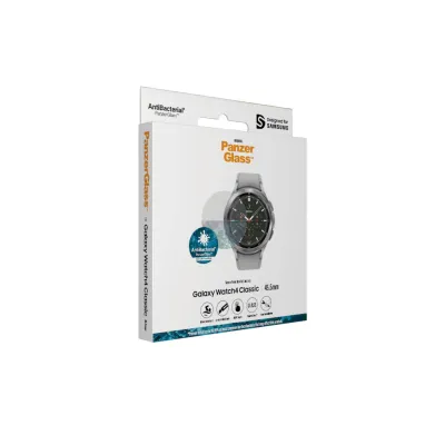 PanzerGlass - Tvrdené sklo Flat Glass AB pre Samsung Galaxy Watch 4 Classic 46 mm, číra