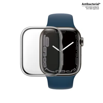 PanzerGlass - Tvrdené sklo Full Body AB pre Apple Watch 8/7 45 mm, číra