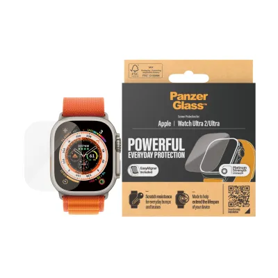 PanzerGlass - Tvrdené sklo AB pre Apple Watch Ultra 2/Ultra, číra