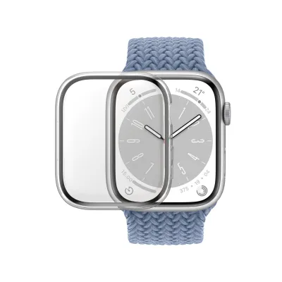 PanzerGlass - Tvrdené sklo Full Body D3O pre Apple Watch 9/8/7 41 mm, transparentná