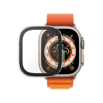 PanzerGlass - Tvrdené sklo Full Body D3O pre Apple Watch Ultra/Ultra 2, transparentná