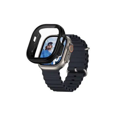 PanzerGlass - Tvrdené sklo Full Body pre Apple Watch Ultra 2024/Ultra 2/Ultra, čierna