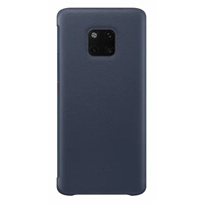 Huawei - Puzdro knižkové, Smart View pre Huawei Mate 20 Pro, modrá