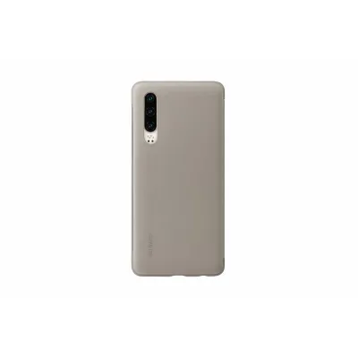 Huawei - Puzdro knižkové, Smart View pre Huawei P30, khaki
