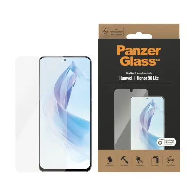 PanzerGlass - Tvrdené sklo UWF pre Honor 90 Lite, číra
