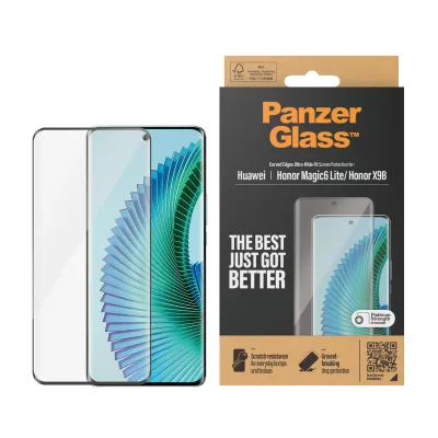 PanzerGlass - Tvrdené sklo UWF pre Honor Magic6 Lite, čierna