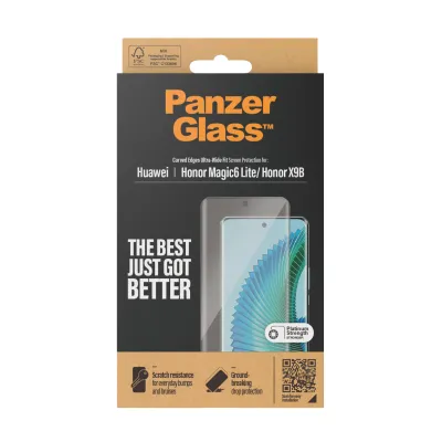PanzerGlass - Tvrdené sklo UWF pre Honor Magic6 Lite, čierna