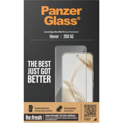 PanzerGlass - Tvrdené sklo Re:Fresh UWF pre Honor 200, čierna
