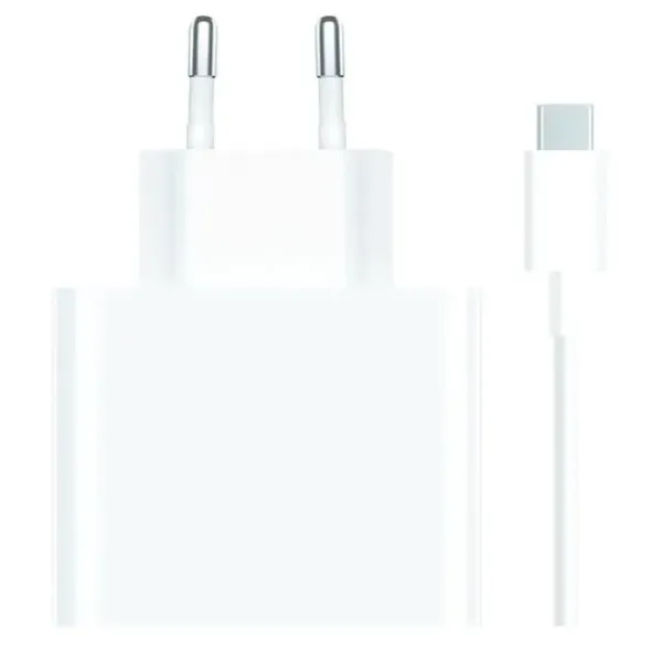 Xiaomi - Nabíjacia sada adaptér 67 W+ kábel USB-C/USB-A, biela