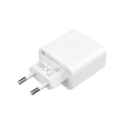 Xiaomi - Cestovný adaptér, 33 W, USB-A, biela