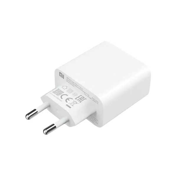 Xiaomi - Cestovný adaptér, 33 W, USB-A, biela