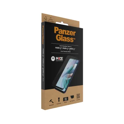 PanzerGlass - Tvrdené sklo Case Friendly pre Motorola Moto G31/G41/G71 5G, čierna