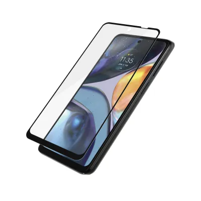 PanzerGlass - Tvrdené sklo Case Friendly pre Motorola Moto G22/E32/E32s, čierna